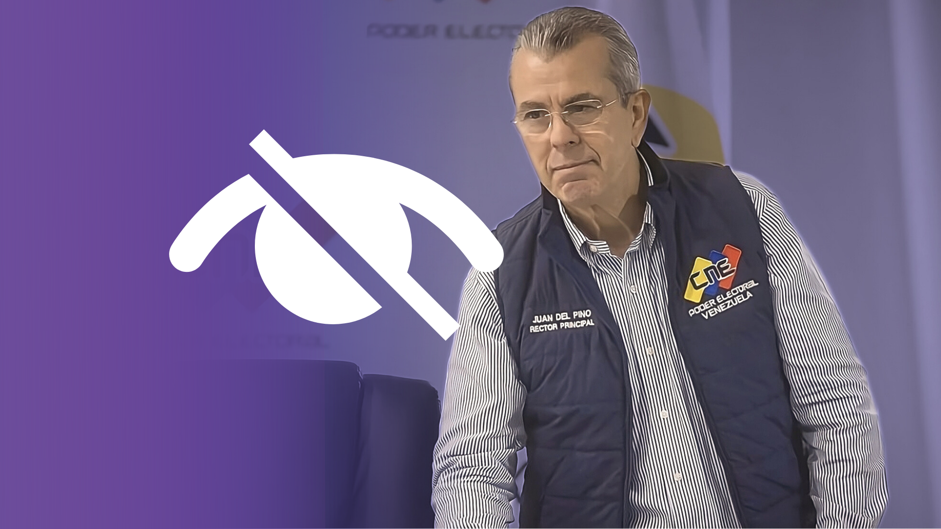 Rector del CNE venezolano denuncia irregularidades