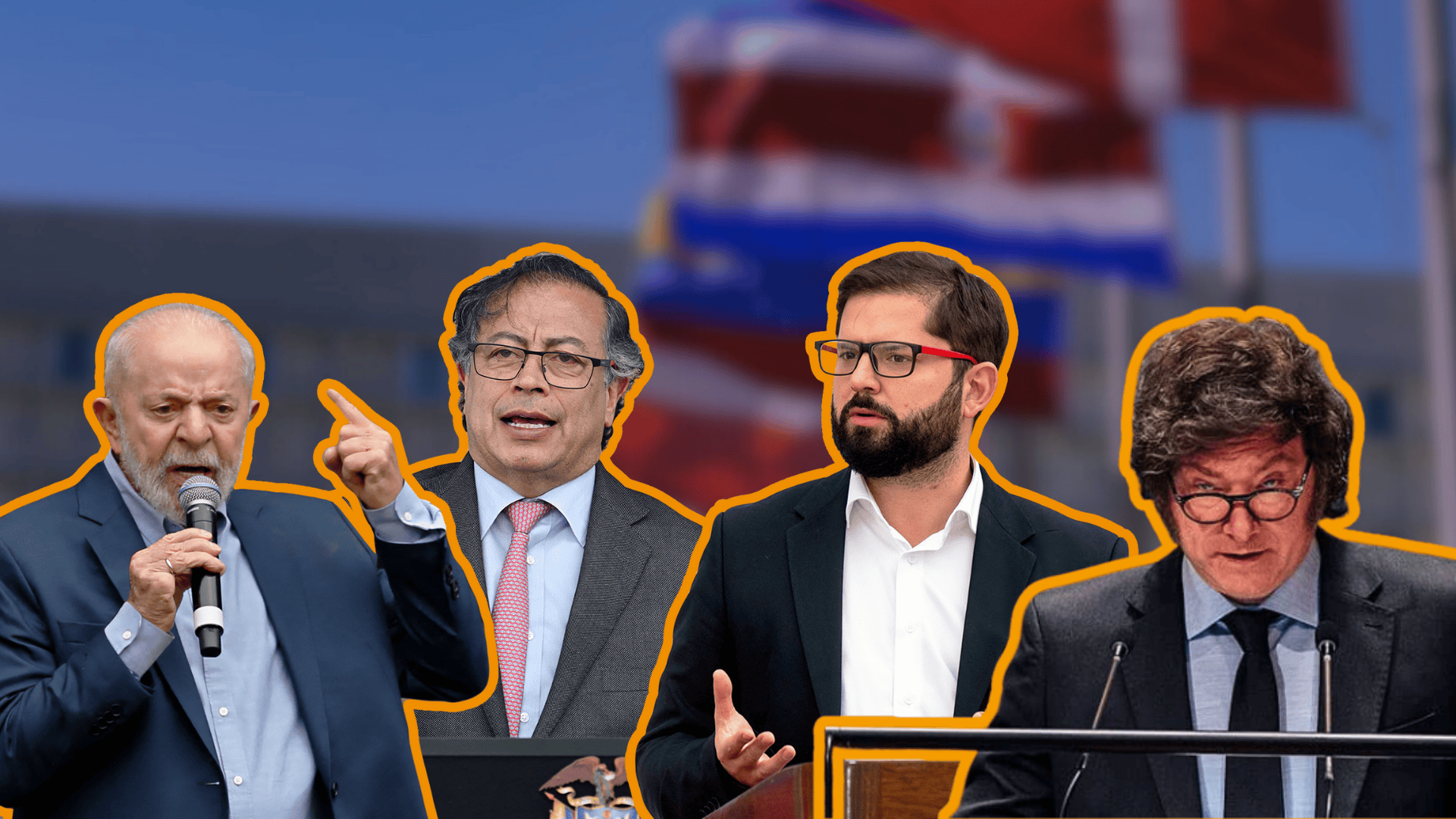 Lula-Petro-Boric-Milei