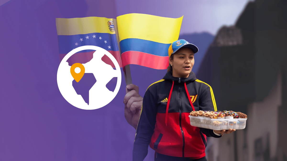 Colombia: más de 80% de venezolanos quieren quedarse en 2025