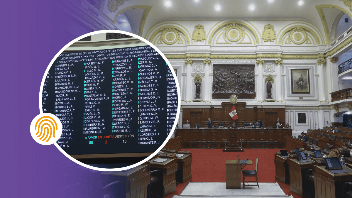 la Ley N° 32192, permite la expulsión de extranjeros que no cumplan con los requisitos de identificación ante las autoridades competentes