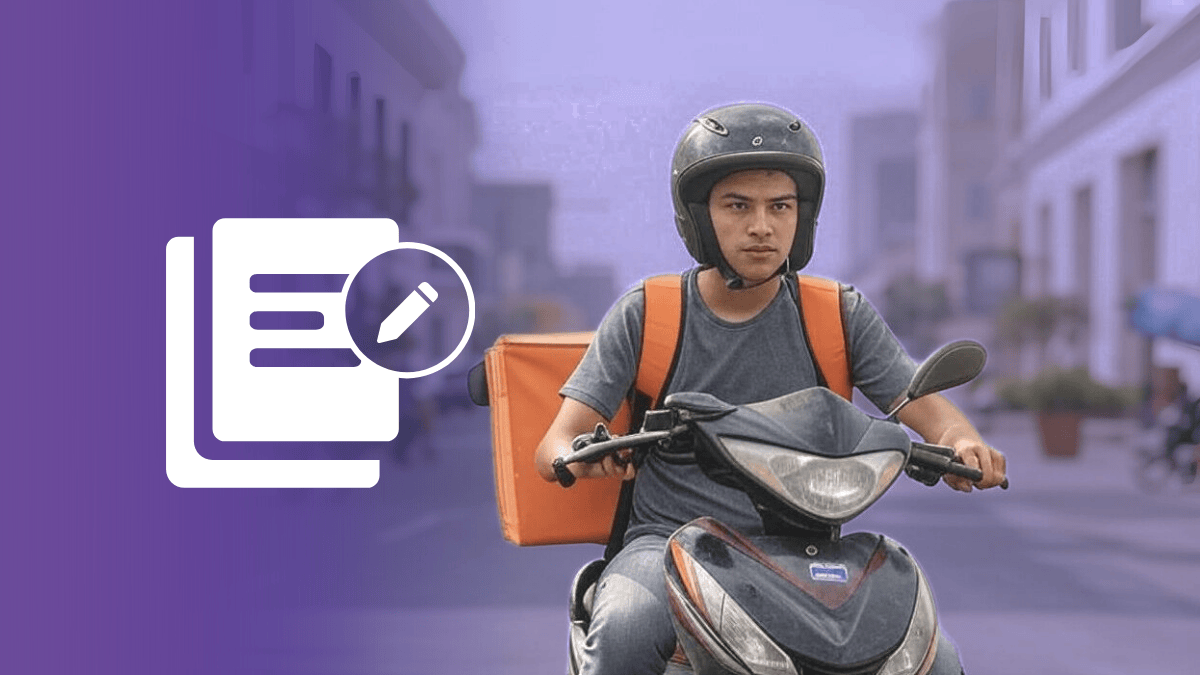 Plataforma “Conoce tu delivery”.