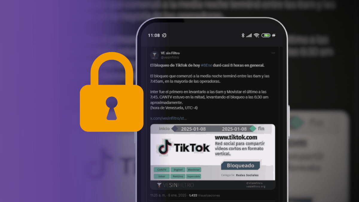 Bloqueo a TikTok