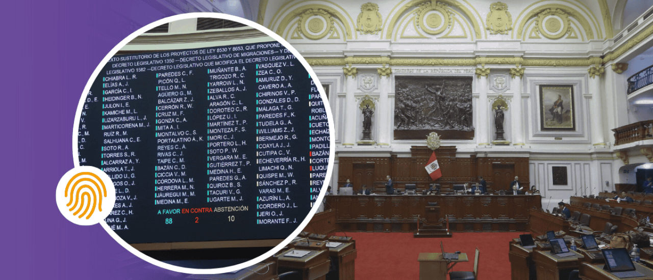 la Ley N° 32192, permite la expulsión de extranjeros que no cumplan con los requisitos de identificación ante las autoridades competentes