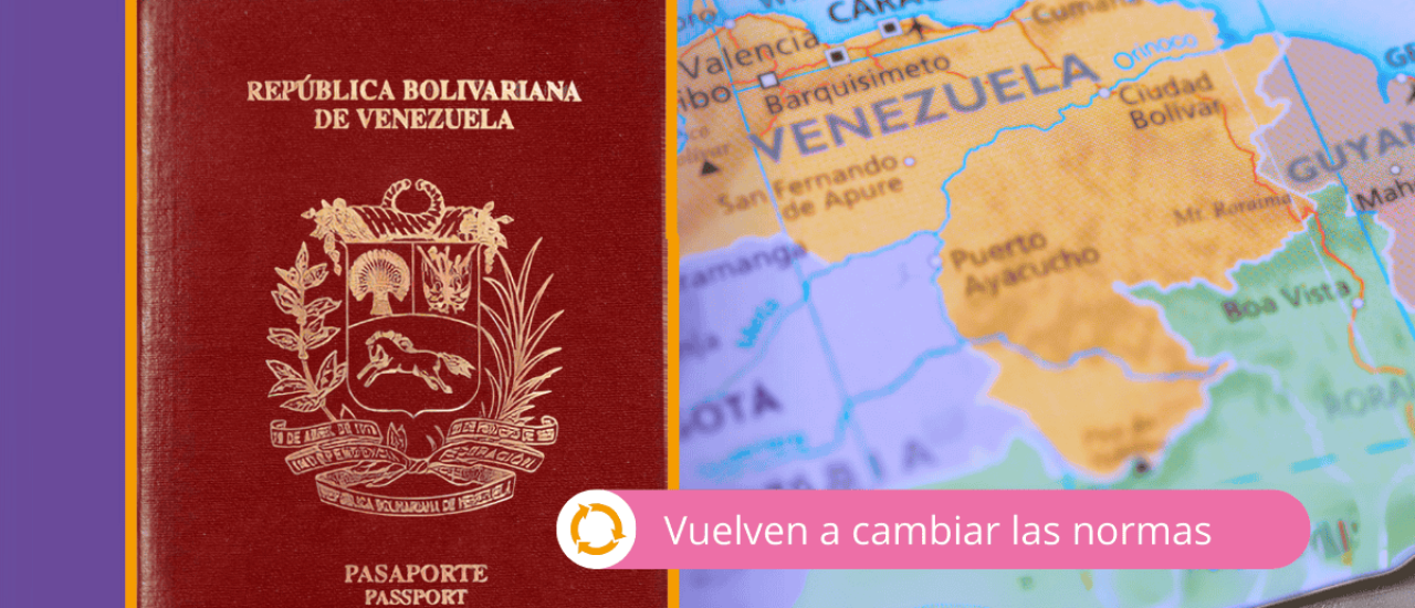 Venezolanos podrán ingresar a su país con pasaporte vencido bajo ciertas condiciones