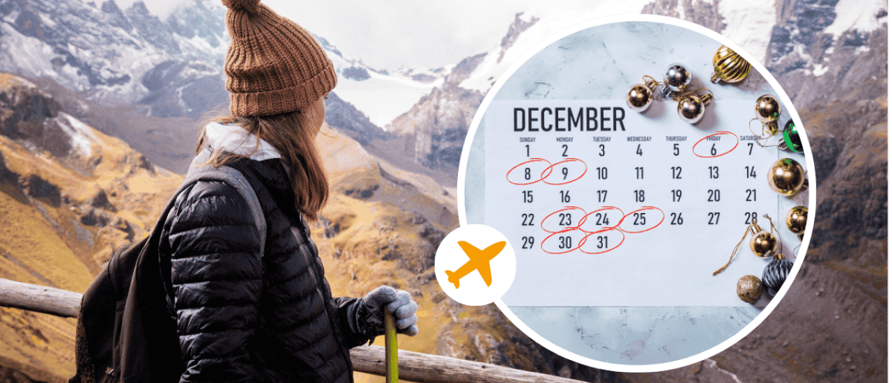 Feriados diciembre 2024 Hasta 8 días de descanso, entre feriados y días no laborables, para diciembre.