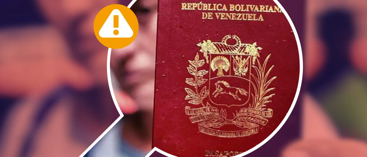 Anulación de pasaportes a ciudadanos venezolanos