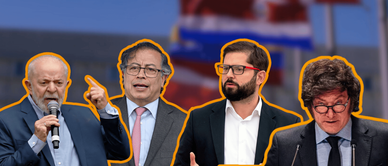 Lula-Petro-Boric-Milei