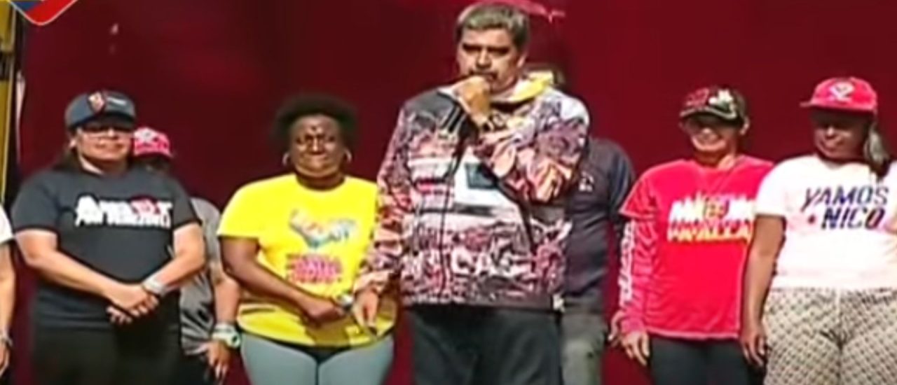 Nicolás Maduro en Petare