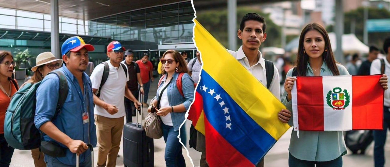 Venezolanos en Perú Venezolanos en Perú